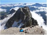 Alba di Canazei - Punta Penia (Marmolada)